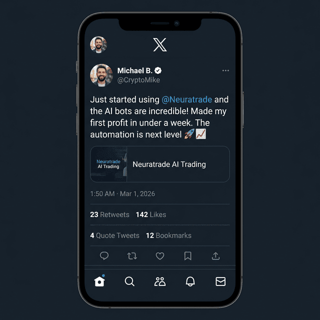 Tweet from @CryptoMike about Neuraflow AI bots